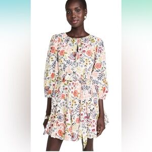 Velvet by Graham & Spencer: KEELIN PRINTED COTTON VOILE BOHO DRESS. Size: Medium